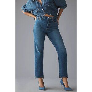 Good American Good Boy High-Rise Cropped Straight Jeans 24 Plus